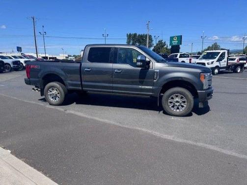 Gray 2019 Ford F-350 Platinum