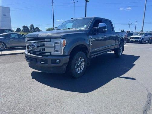 Gray 2019 Ford F-350 Platinum