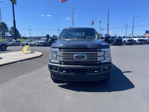 Gray 2019 Ford F-350 Platinum