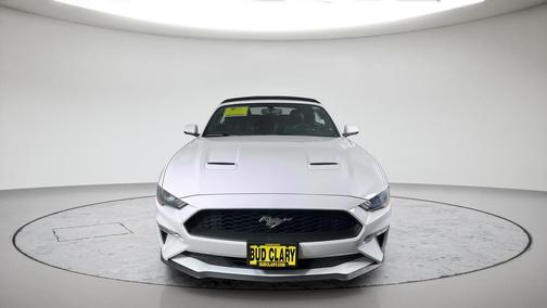 White 2018 Ford Mustang EcoBoost Premium