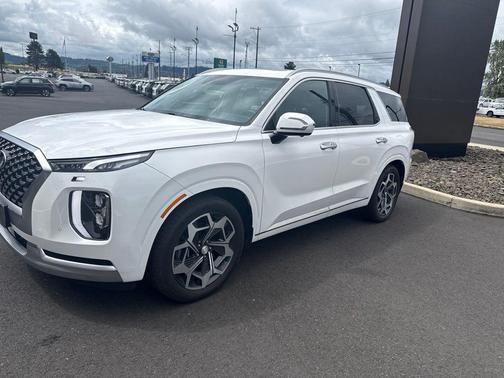Hyper White 2022 Hyundai PALISADE Calligraphy