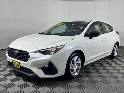 Crystal White Pearl 2024 Subaru Impreza Base