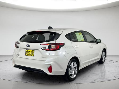 Crystal White Pearl 2024 Subaru Impreza Base