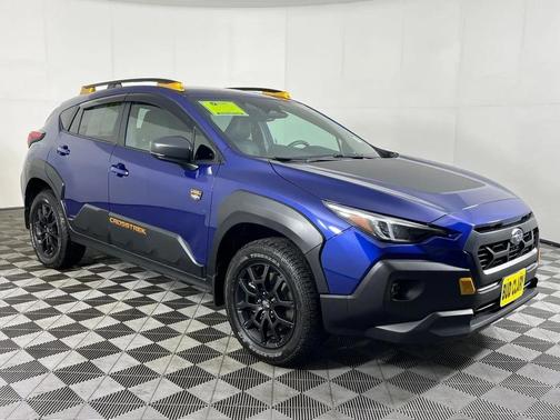 Sapphire Blue Pearl 2024 Subaru Crosstrek Wilderness
