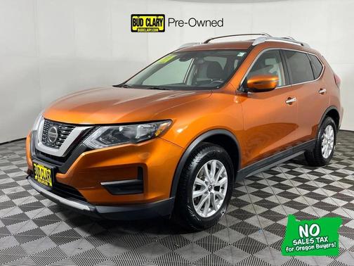 Monarch Orange Metallic 2019 Nissan Rogue SV