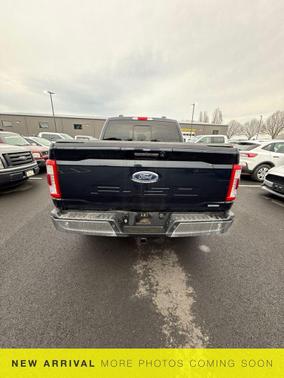 Blue 2021 Ford F-150 Lariat