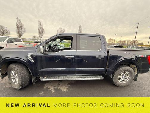 Blue 2021 Ford F-150 Lariat