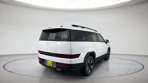 Serenity White 2026 Hyundai SANTA FE HEV SEL AWD