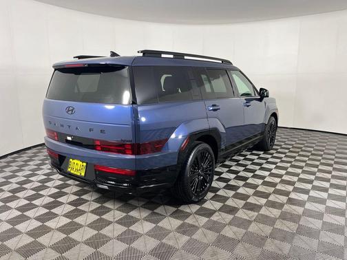 Atlantis Blue 2026 Hyundai SANTA FE HEV Calligraphy