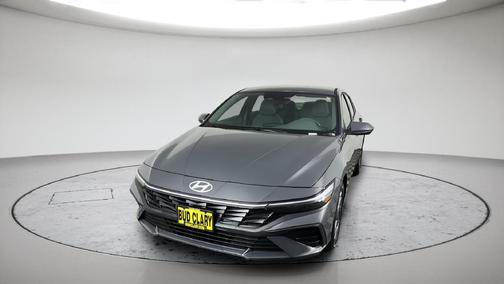 Ecotronic Gray 2026 Hyundai ELANTRA HEV Blue