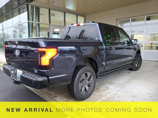 Antimatter Blue Metallic 2024 Ford F-150 Lightning Flash