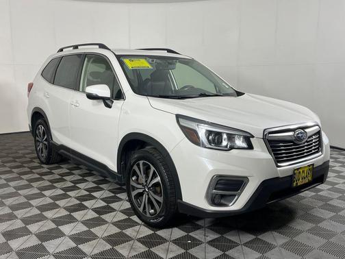 Crystal White Pearl 2020 Subaru Forester Limited
