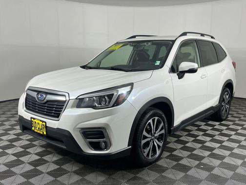Crystal White Pearl 2020 Subaru Forester Limited
