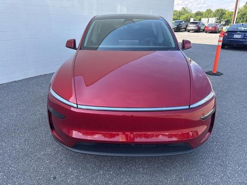 Red 2026 Tesla Model Y