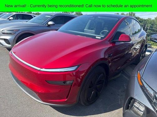 Red 2026 Tesla Model Y Long Range