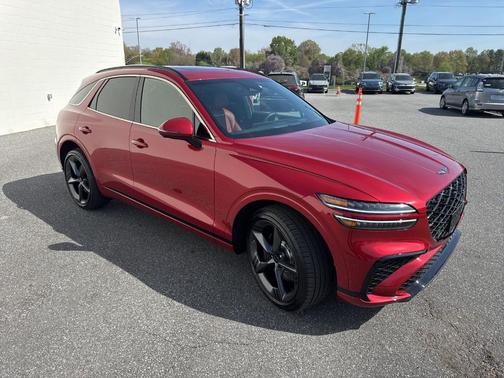 Red 2026 Genesis GV70 3.5T Sport Prestige