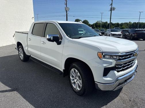 Summit White 2022 Chevrolet Silverado 1500 LTZ