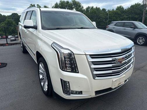 White Diamond Tri-Coat 2015 Cadillac Escalade ESV Platinum