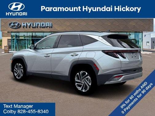 Shimmering Silver 2026 Hyundai TUCSON Limited