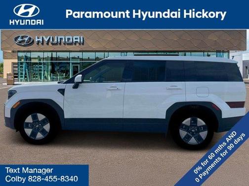 White 2026 Hyundai SANTA FE HEV SE