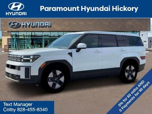 White 2026 Hyundai SANTA FE HEV SE