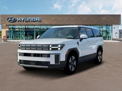 White 2026 Hyundai SANTA FE HEV SE