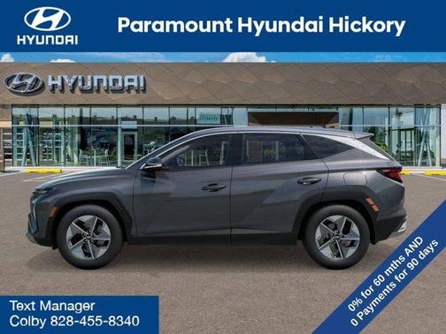 Gray 2026 Hyundai TUCSON Hybrid SEL