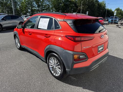 Sunset Orange 2020 Hyundai KONA SEL