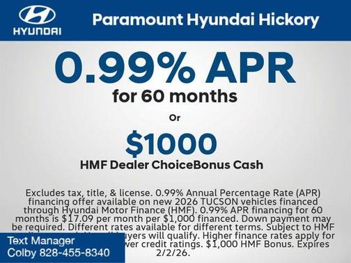 2026 Hyundai TUCSON Hybrid Limited