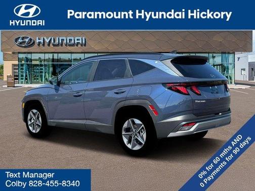 Atlantic Blue 2026 Hyundai TUCSON SEL