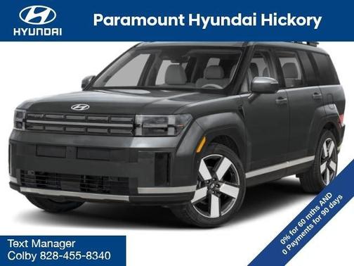 Gray 2026 Hyundai SANTA FE HEV Limited