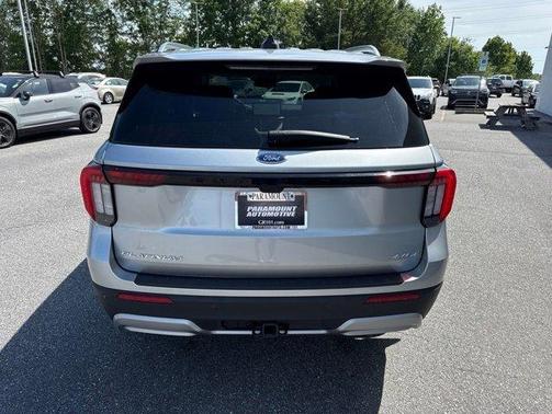 Iconic Silver 2025 Ford Explorer Platinum