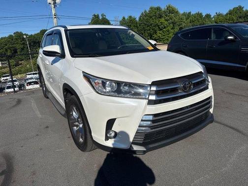 Blizzard Pearl 2019 Toyota Highlander Limited Platinum