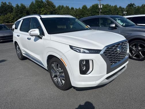 Hyper White 2021 Hyundai PALISADE Limited