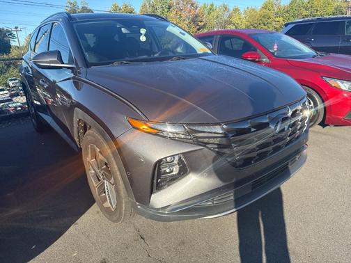 Portofino Gray 2022 Hyundai TUCSON Limited