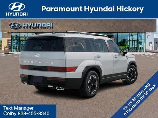 White 2026 Hyundai SANTA FE SEL