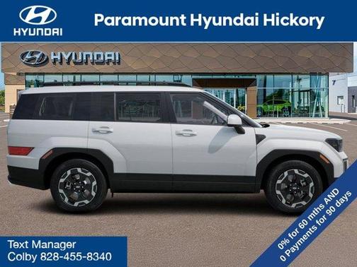 White 2026 Hyundai SANTA FE SEL