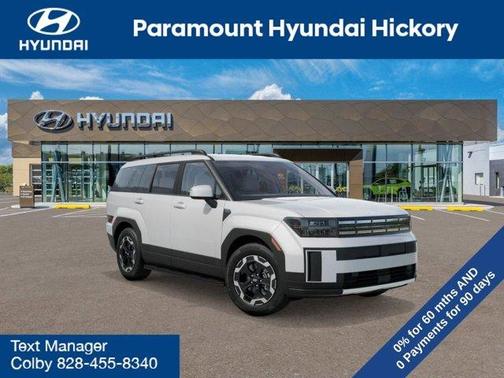 White 2026 Hyundai SANTA FE SEL