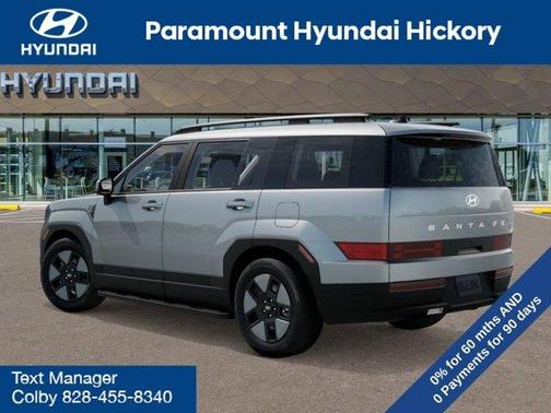 Shimmering Silver 2026 Hyundai SANTA FE HEV SEL