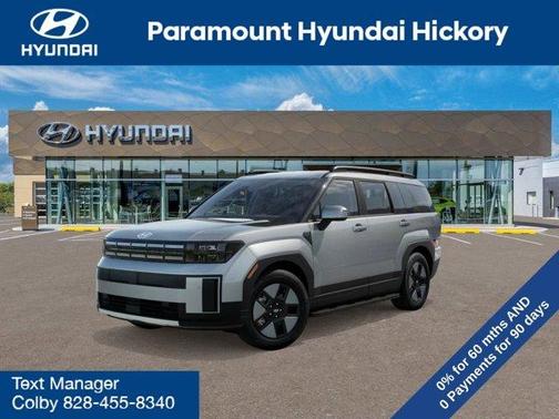 Shimmering Silver 2026 Hyundai SANTA FE HEV SEL