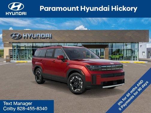 Red 2026 Hyundai SANTA FE SEL