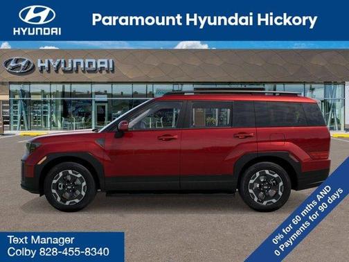 Red 2026 Hyundai SANTA FE SEL