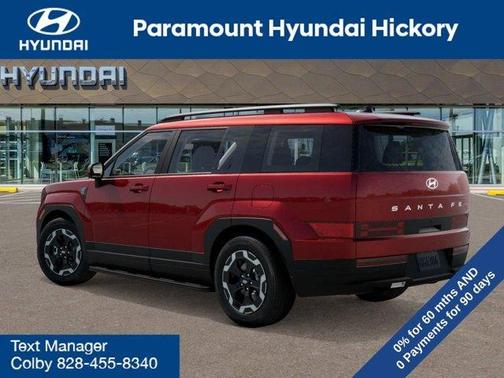 Red 2026 Hyundai SANTA FE SEL