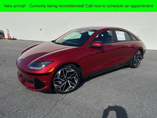 Red 2025 Hyundai IONIQ 6 SEL