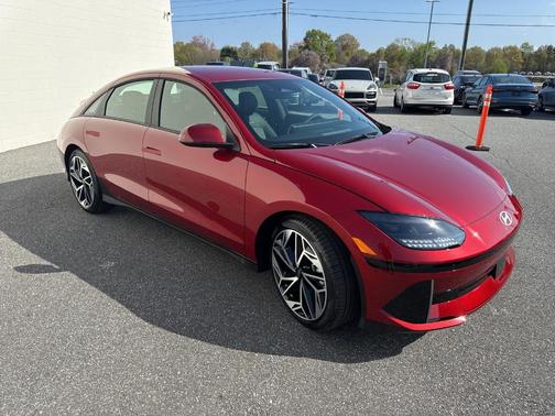 Red 2025 Hyundai IONIQ 6 SEL