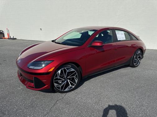 Red 2025 Hyundai IONIQ 6 SEL
