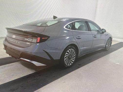Blue 2025 Hyundai SONATA Hybrid Limited