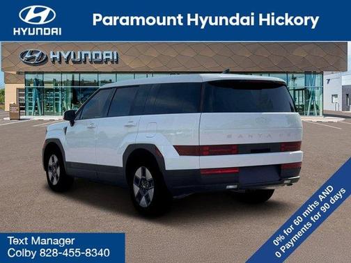 White 2026 Hyundai SANTA FE HEV SE