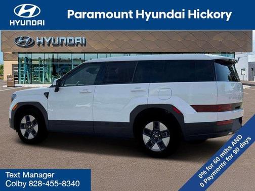 White 2026 Hyundai SANTA FE HEV SE
