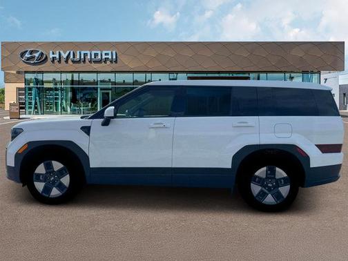 White 2026 Hyundai SANTA FE HEV SE
